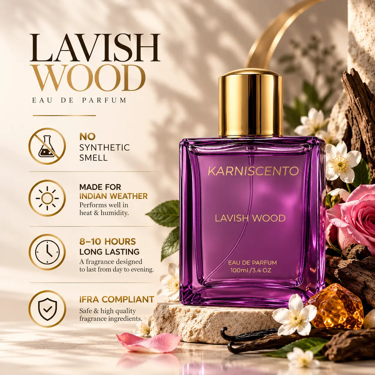 Lavish Wood – 100 ml Eau de Parfum