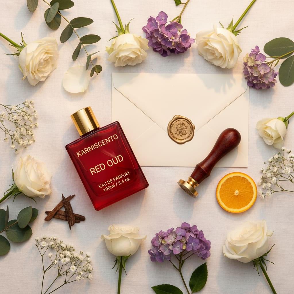karniscento red oud fragrance